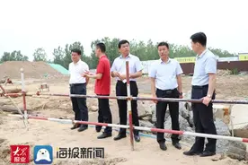 博兴县委常委、常务副县长孙战勇调研经济开发区重点项目建设图片