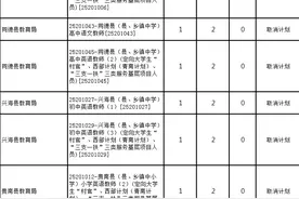 青海省中小学(幼儿园、特殊教育)公开招聘部分岗位招聘计划调整图片