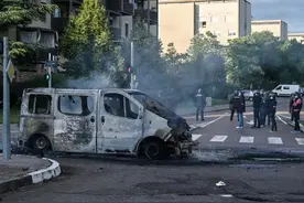 车臣移民与北非移民连续4天在法国第戎街头械斗，多人受伤图片