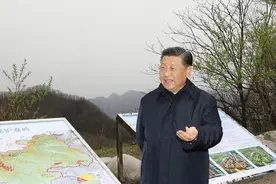 防沙止漠共护绿水青山，习近平生态文明思想指方向图片