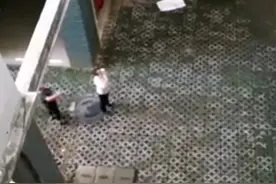 痛心！桂林一小女孩从10楼坠下，不幸当场身亡图片