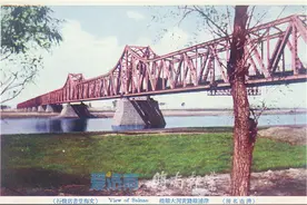 泺口黄河铁桥，曾经亚洲跨度最大的铁路桥图片