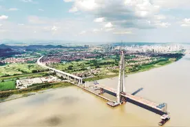品质筑桥，鄂东跨江通道再画一环——记湖北省路桥集团武穴长江大桥WX-1标项目图片