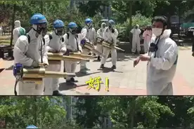 “全副武装”的你们，辛苦了图片