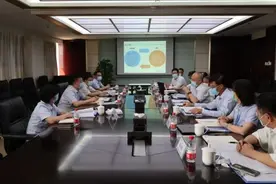 中航国际副总经理陈元先到工程公司调研境外安全风险管理图片