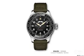 IWC万国表捐赠喷火战机飞行员世界时区原型表 支持ODD BALLS慈善拍卖会图片