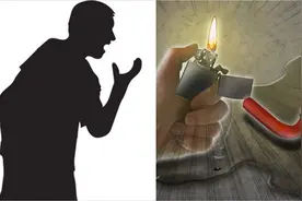 不满女友整形手术后疑似出现副作用，韩国男子前往整形医院附近企图自焚被捕图片