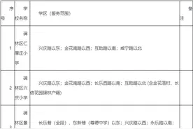 最新！2020西安学区划分公布！你家孩子将在哪儿上学图片