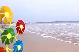 57秒｜阳光，沙滩，烤肉，啤酒……　来一场海边烧烤　青岛西海岸走起图片