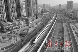 莞惠城际将延伸至赣深高铁惠州北站图片