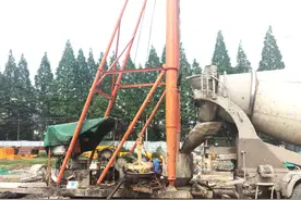 “身高”有十几层楼高！快速路工地上巨无霸干啥来着？图片