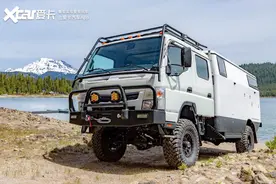 四驱轻卡加升顶房箱 启发国内房车玩家新思路图片