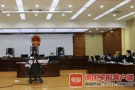 为追债上门打砸、泼屎泼尿、大闹婚礼，南宁一涉“套路贷”恶势力团伙受审图片