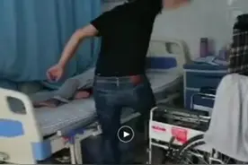 父亲瘫痪住院，亲儿子用拖鞋猛抽！警方：性质恶劣，拘留图片