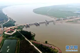 国道207孟州黄河大桥加紧建设图片