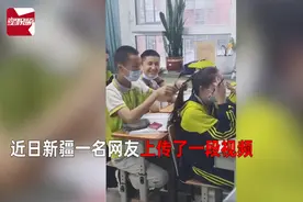 青春的模样！男生课间为前座女同学编马尾，网友：手比我都巧图片
