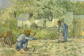 你和爸爸的关系好吗？艺术作品如何表现父子关系？图片