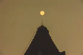 全程记录日偏食震撼上演图片