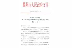 滕州公开出让十宗国有建设用地使用权，涉及木石、姜屯……图片
