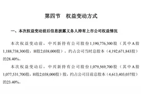 深夜重磅！中兴通讯大股东出手：突然减持2000万股，股民：套路太深了图片