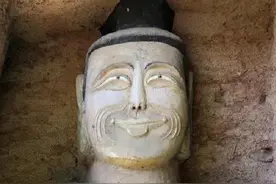 石窟佛像修缮后变“表情包”？当地回应：是笑佛……图片