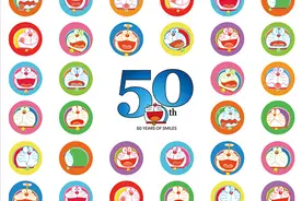 优衣库联动纪念《哆啦A梦》50周年T恤图片