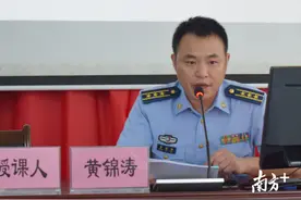 身着空军蓝，他给连山新任公务员上了重要一课……图片