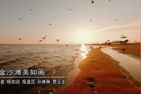 十里金沙滩景色美如画视频封面