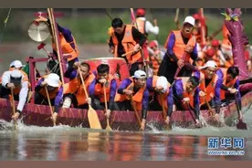 「网络中国节·端午」陕西安康：赛龙舟过端午图片