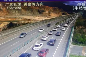 惠州交警紧急提醒！大亚湾海滨景区限流管制，巽寮湾现8公里车龙图片