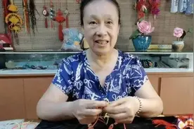 20年与“结”结缘，济南结艺非遗传人巧手编织“千千结”图片