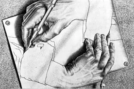 传奇画家埃舍尔：绘画乃是骗术图片