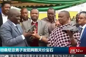 秒变富豪！坦桑尼亚男子发现两颗天价宝石，Rose戴的海洋之心就是它图片