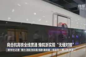 商合杭高铁全线贯通 豫皖浙实现“无缝对接”视频封面