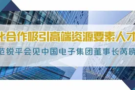 深化合作吸引高端要素在蓉集聚！范锐平会见中国电子集团董事长芮晓武图片