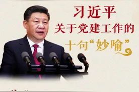 习近平关于党建工作的十句“妙喻”图片