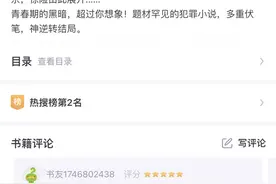 《隐秘的角落》带火原著 书旗数据：小说《坏小孩》读者一周猛增5倍图片