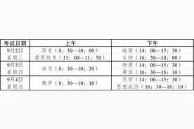 云南2020年春季学期末高中学业水平考试时间安排公布图片