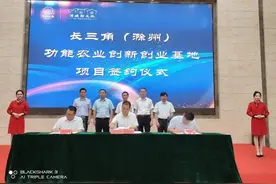 全国首个功能农业双创基地正式落户滁州图片