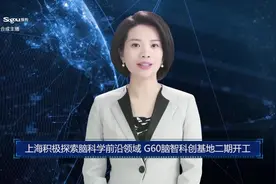 AI合成主播丨上海积极探索脑科学前沿领域 G60脑智科创基地二期开工视频封面
