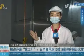 想知道食用冰怎么生产吗？跟着记者探寻济南这家制冰厂，太凉快了视频封面