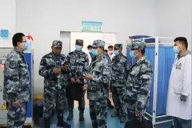 空军督导组实地检查空军特色医学中心对口帮扶左贡县人民医院建设成效图片
