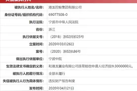 港龙控股集团股权生变原股东撤出 已被法院列入失信图片