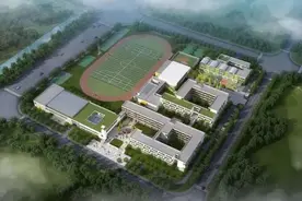 江北又有一所九年一贯制学校开工，中小学共54个班图片