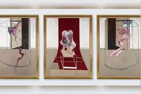 弗朗西斯·培根画作8500万美元成交，苏富比首次直播拍卖图片