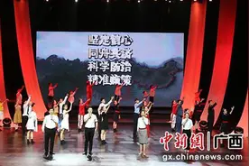 广西“文艺战疫”主题情景公益演出南宁首演图片