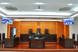 庭审现场只有法官一人？成都新都法院庭审方式改革“第一案”开庭图片