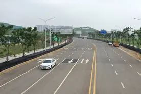 潇湘大道西线即将投入使用图片