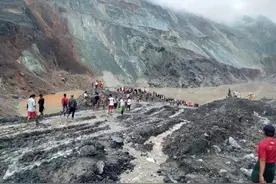 缅甸矿难地禁外籍人士进入，已找到超百具遗体！暂无中国公民伤亡图片
