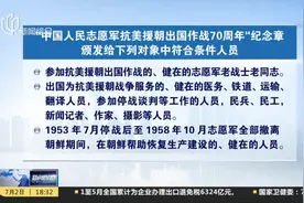 中共中央 国务院 中央军委将颁发“中国人民志愿军抗美援朝出国作战70周年”纪念章视频封面